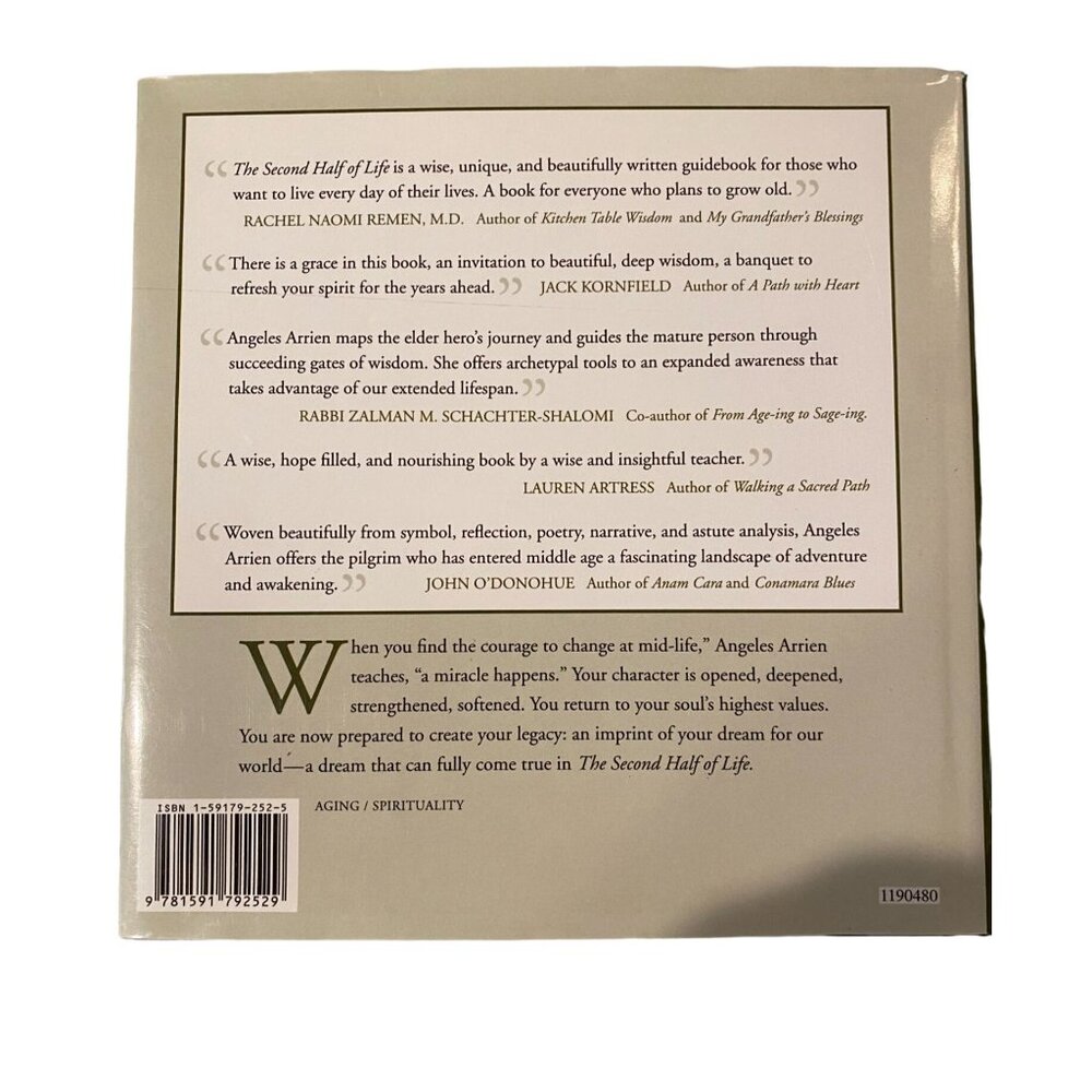 The Second Half Of Life By Angeles Arrien - Picture 2 of 2